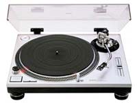 The Technics SL-1200 model turntable